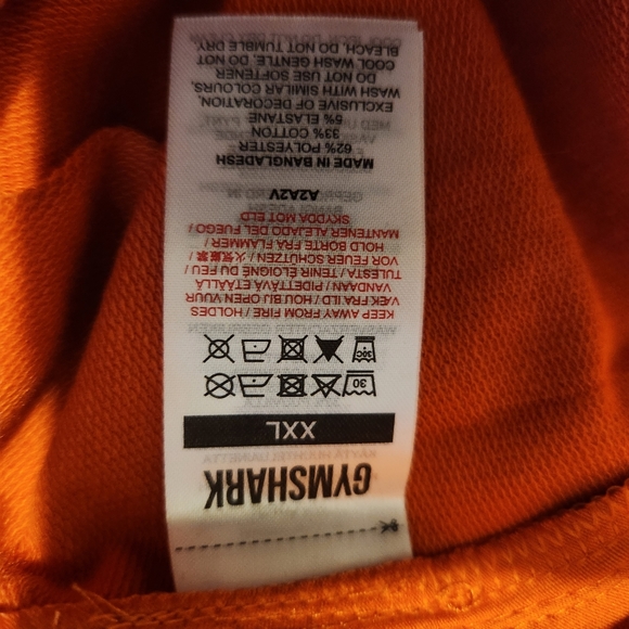 Gymshark Men's XXL Training Shorts Embroidered Logo with Drawstring Waistband - Picture 6 of 7